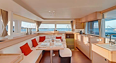 Lagoon 450 Interior